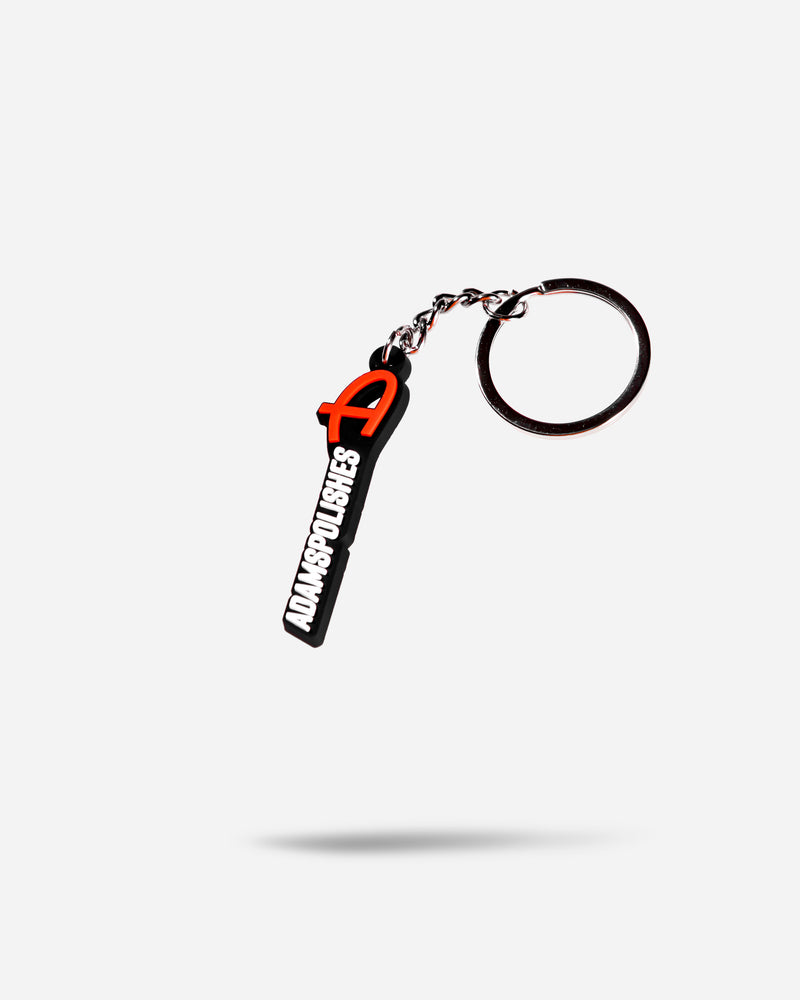 Matte Black Long Loop Keychain - Limited