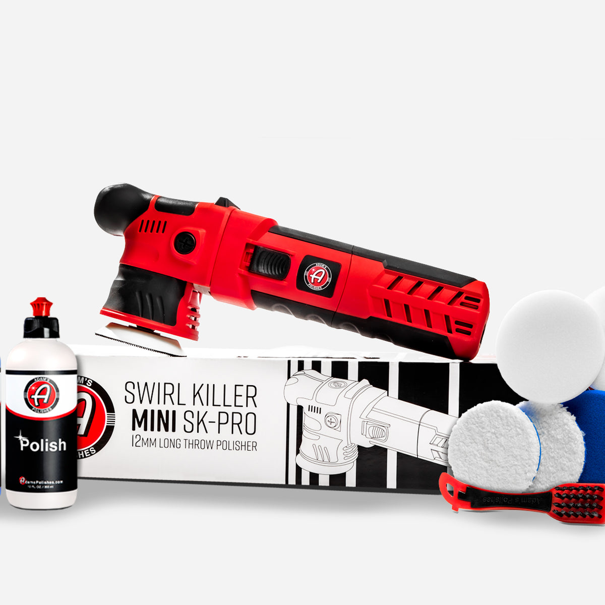Adam's SK Pro 12mm Swirl Killer Polisher Basic Kit