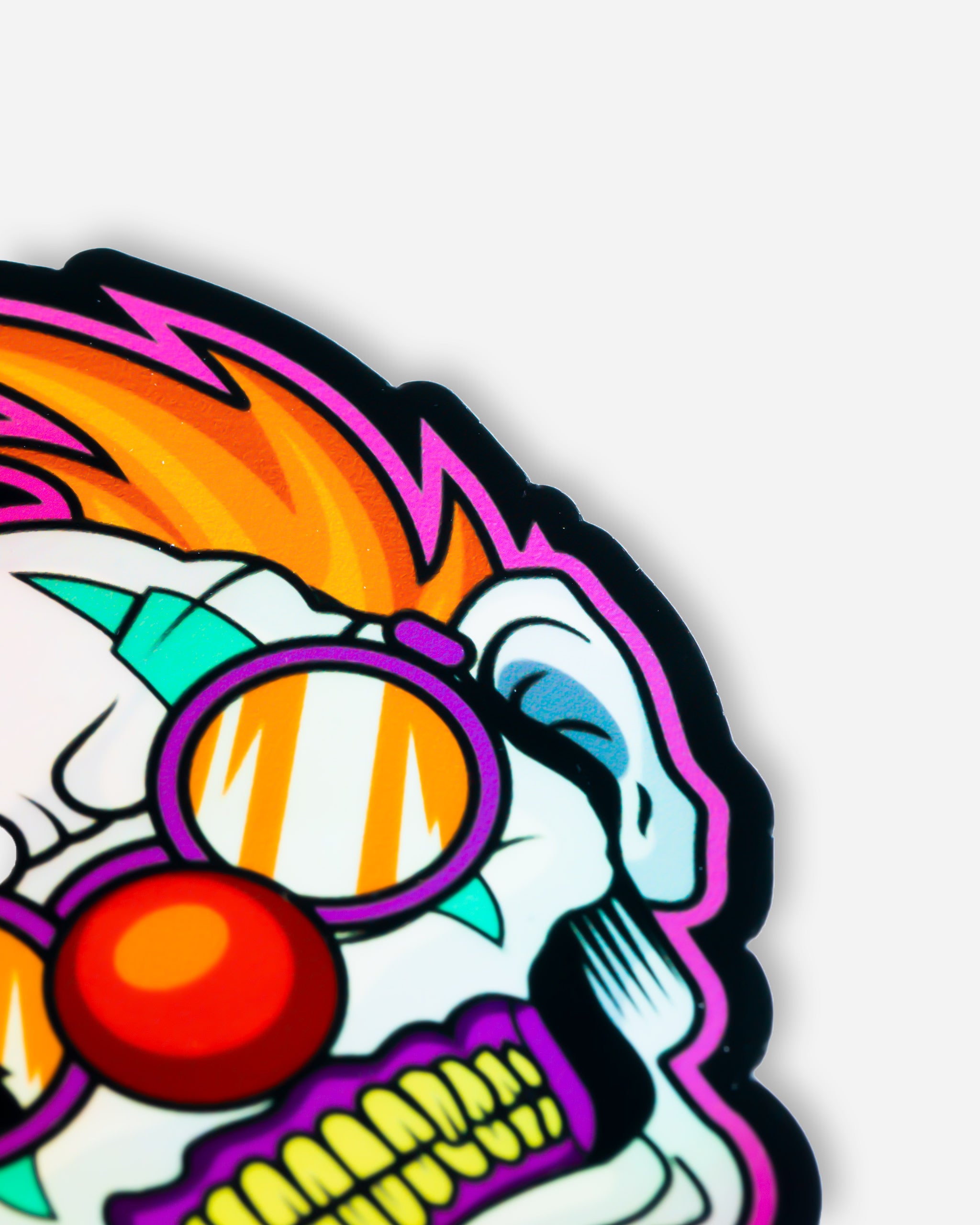 Adam's Clown Holographic Sticker