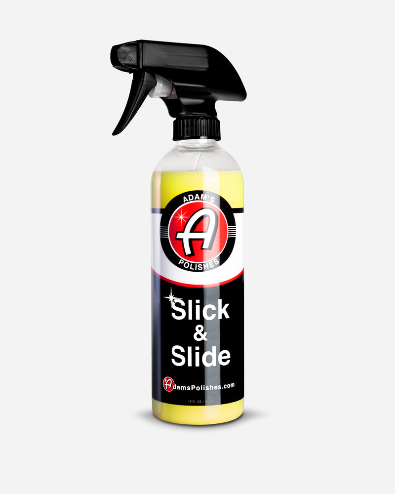 Adam's Polishes Adam’s Slick & Slide Detail Spray - Hyper Slick Polymer Resin Technology Car Wash Spray Sealant - Car Wax Top Coat Quick Detailer PR