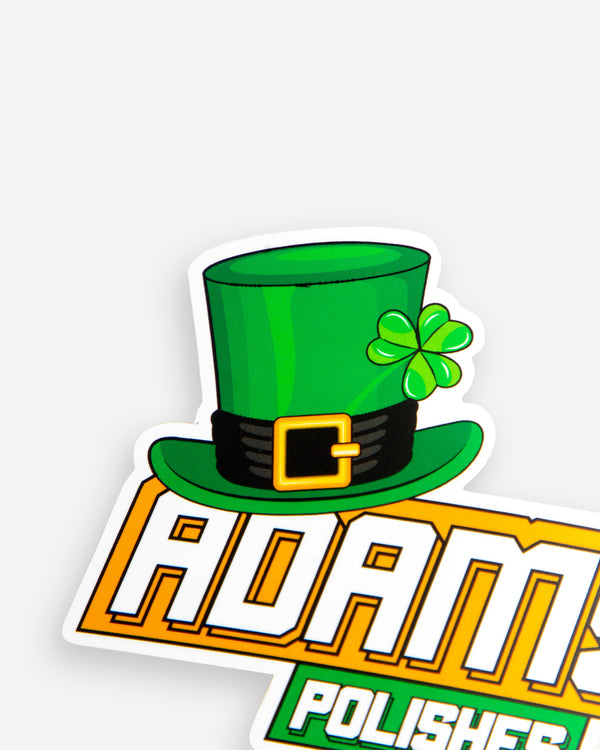 Adam's 2023 St. Patrick's Day Hat Sticker