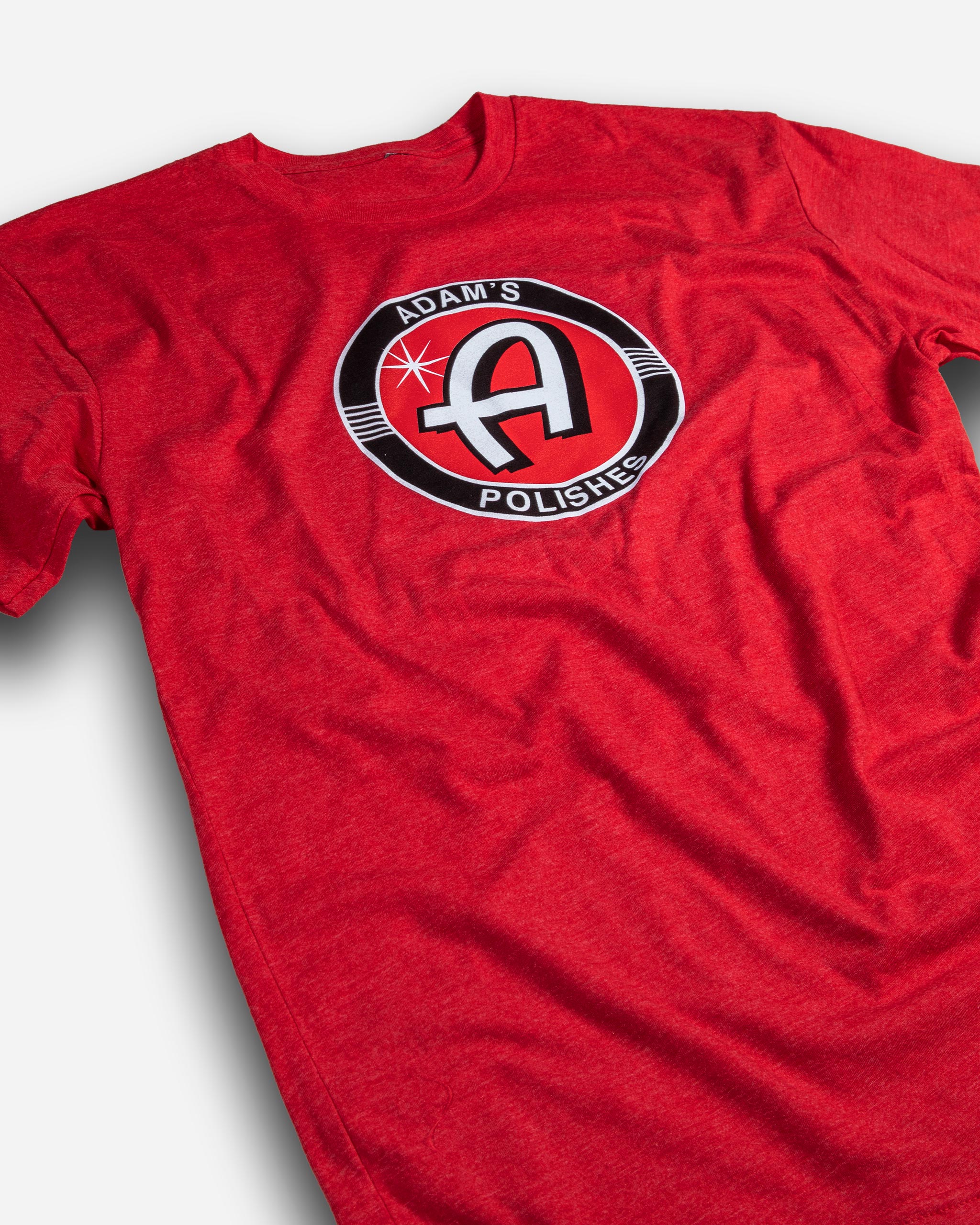 Adam's Red Shirt with Logo