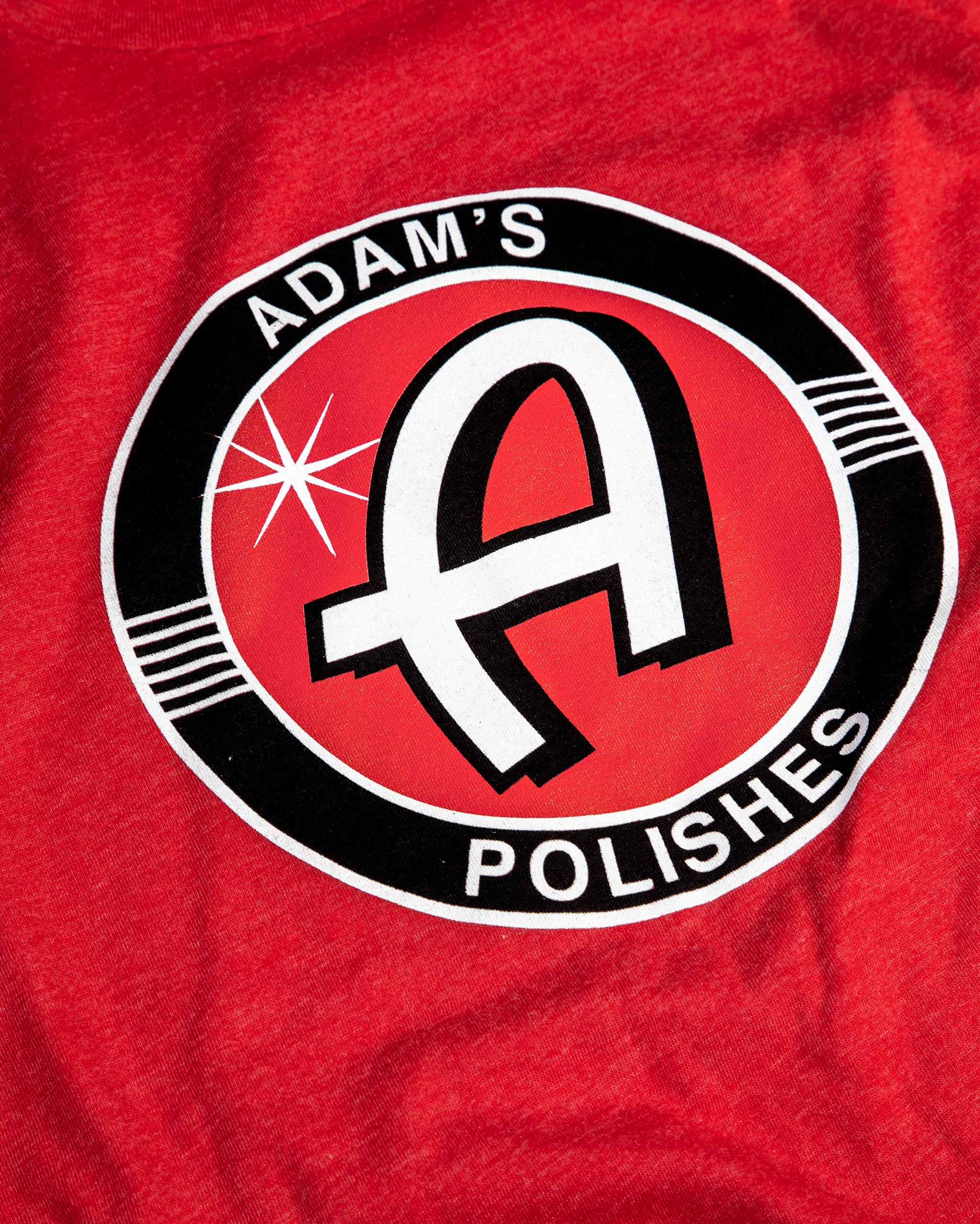 Adam's Red Shirt with Logo