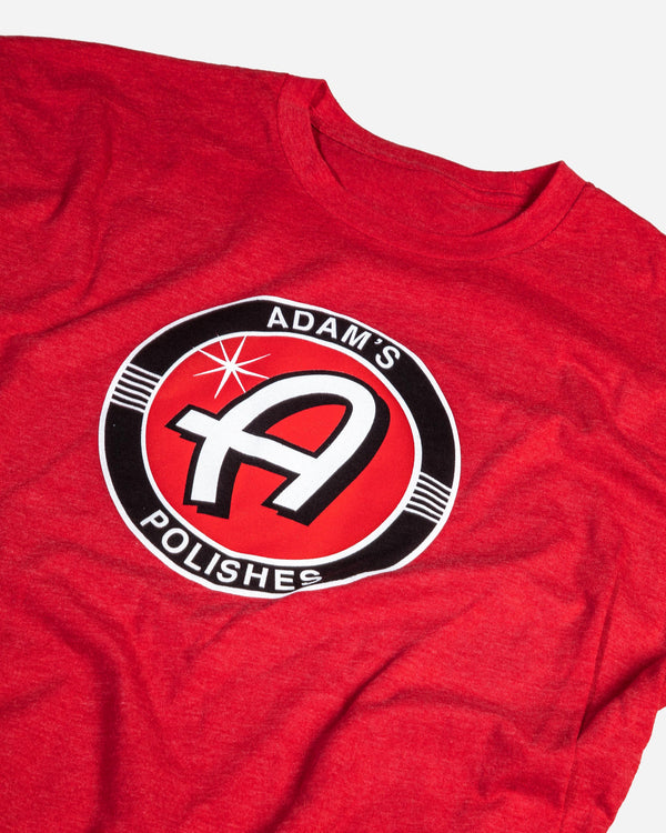 Adam's Red Shirt with Logo