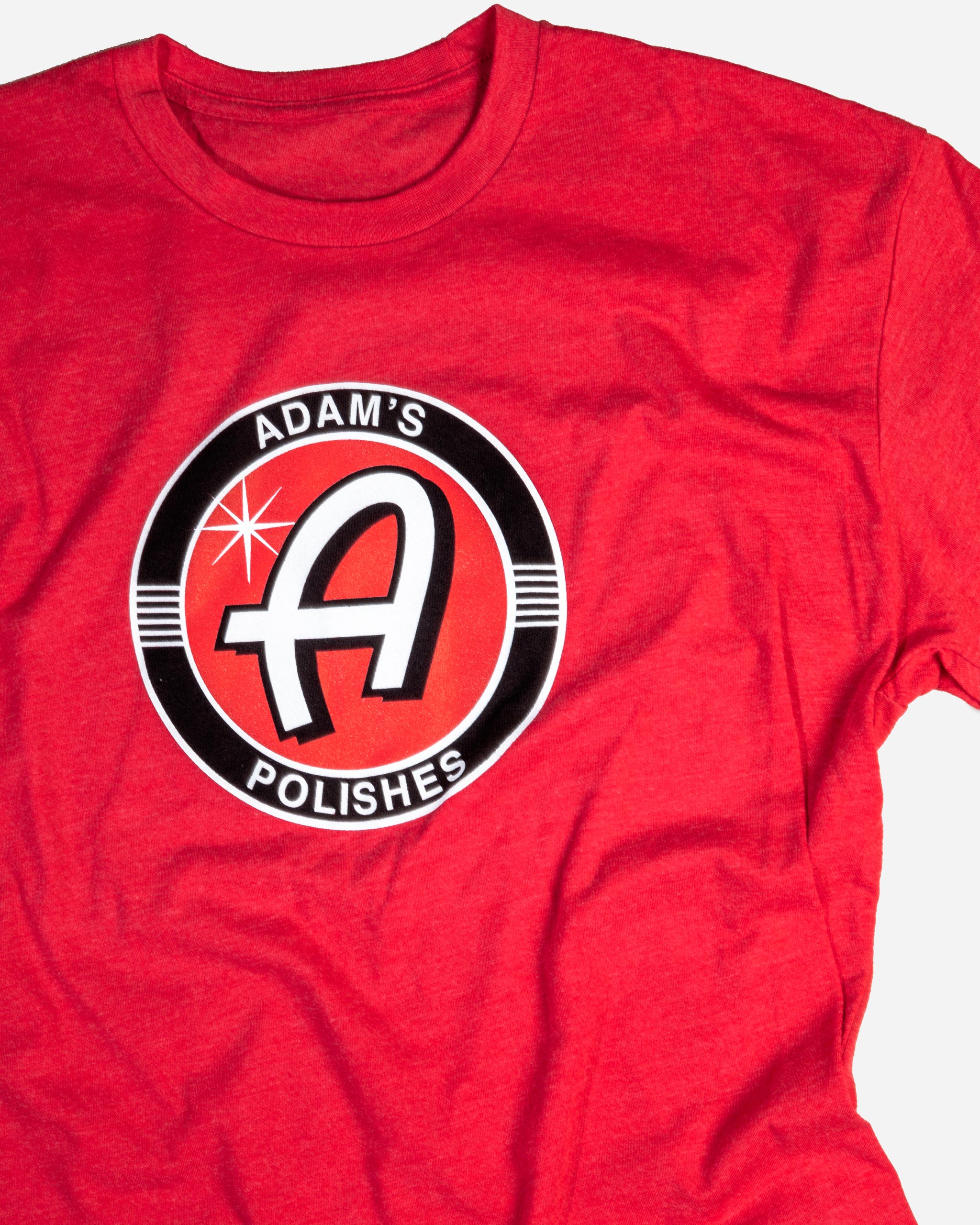 Adam's Red Shirt with Logo