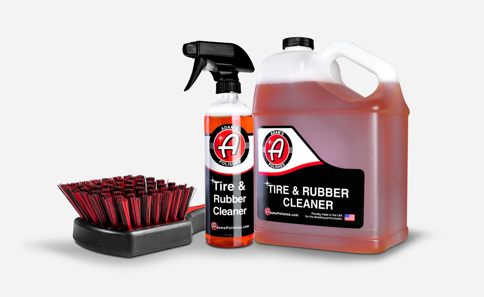 Adam's Polishes Wheel & Tire Cleaner (16oz) And Adam's Polishes Wheel &  Tire Cleaner (Gallon) Bundle | Refill Combo