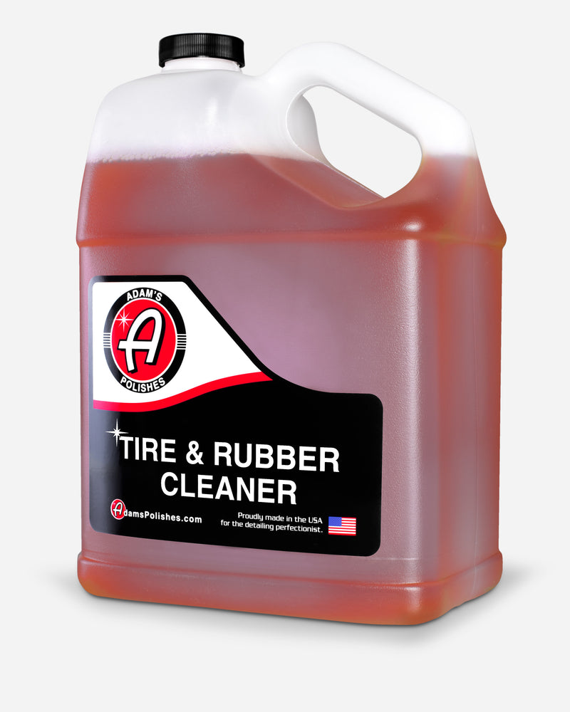 Adam's Polishes Tire & Rubber Cleaner (16 oz) - Removes Discoloration from Tires Quickly - Works Great on Tires, Rubber & Plastic Trim, and Rubber