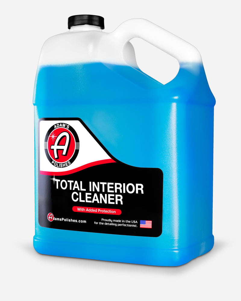 Adam's Polishes Total Interior Cleaner & Protectant (Gallon), Quick Detailer & SiO2 Protection, Ceramic Infused UV Protection, Anti-Static, OEM