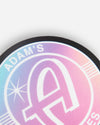 Adam's Unicorn Circle A Logo Sticker