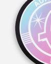 Adam's Unicorn Circle A Logo Sticker