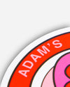 Adam's Valentine's 3" Sticker