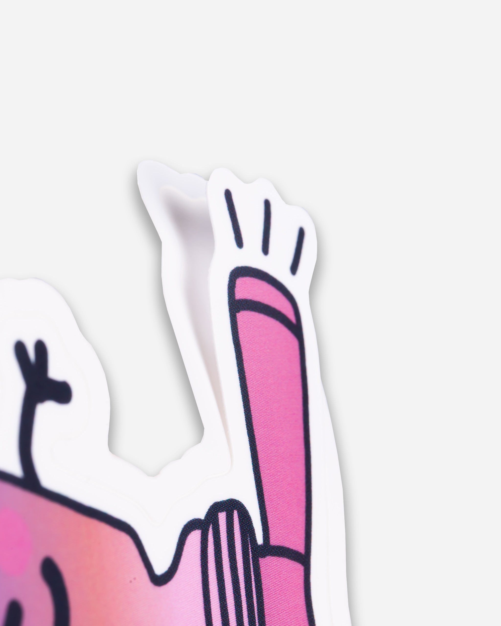 Adam's Valentine's Foam Gun Sticker