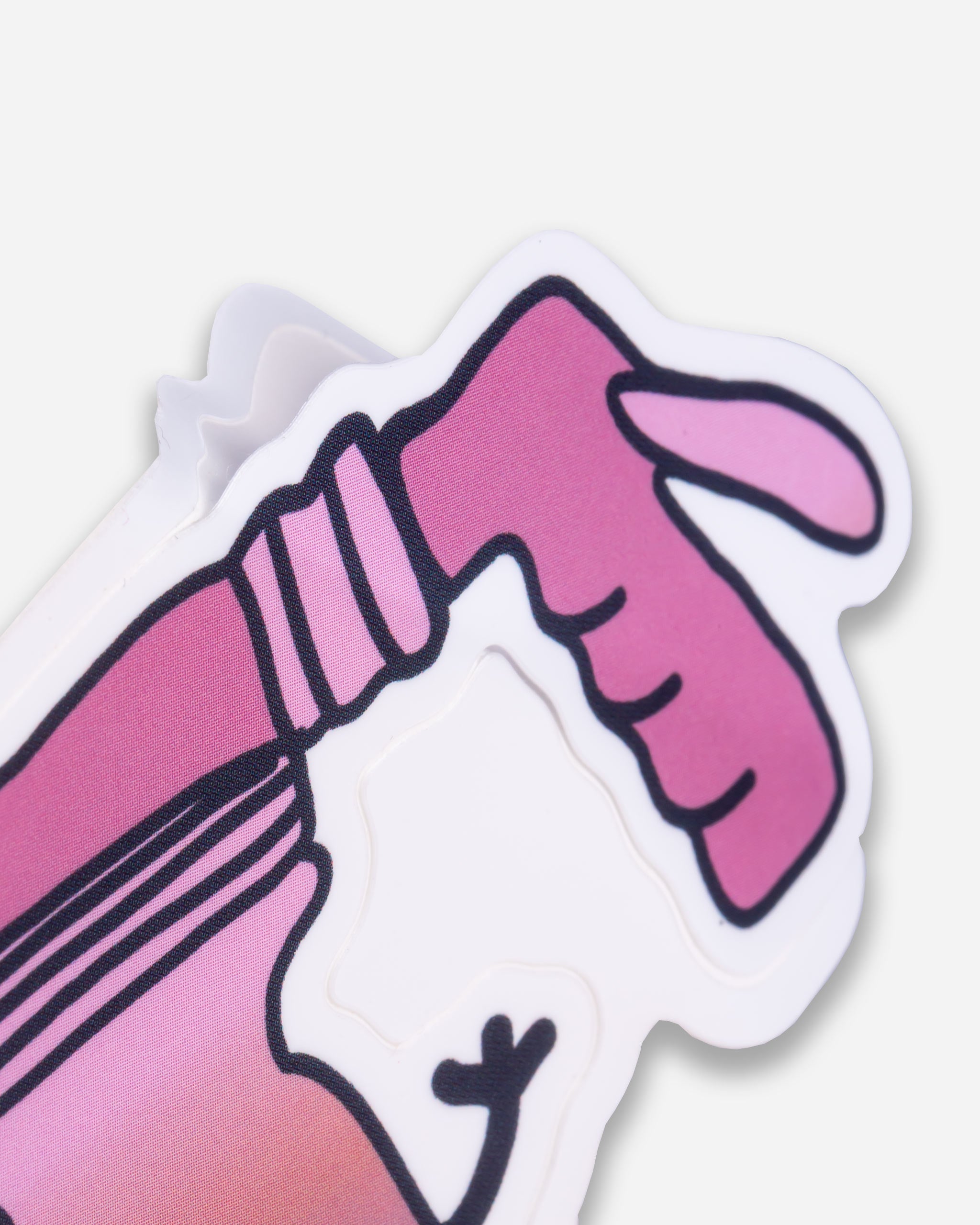 Adam's Valentine's Foam Gun Sticker
