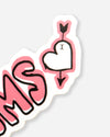 Adam's Valentine's Cupid Die Cut Sticker