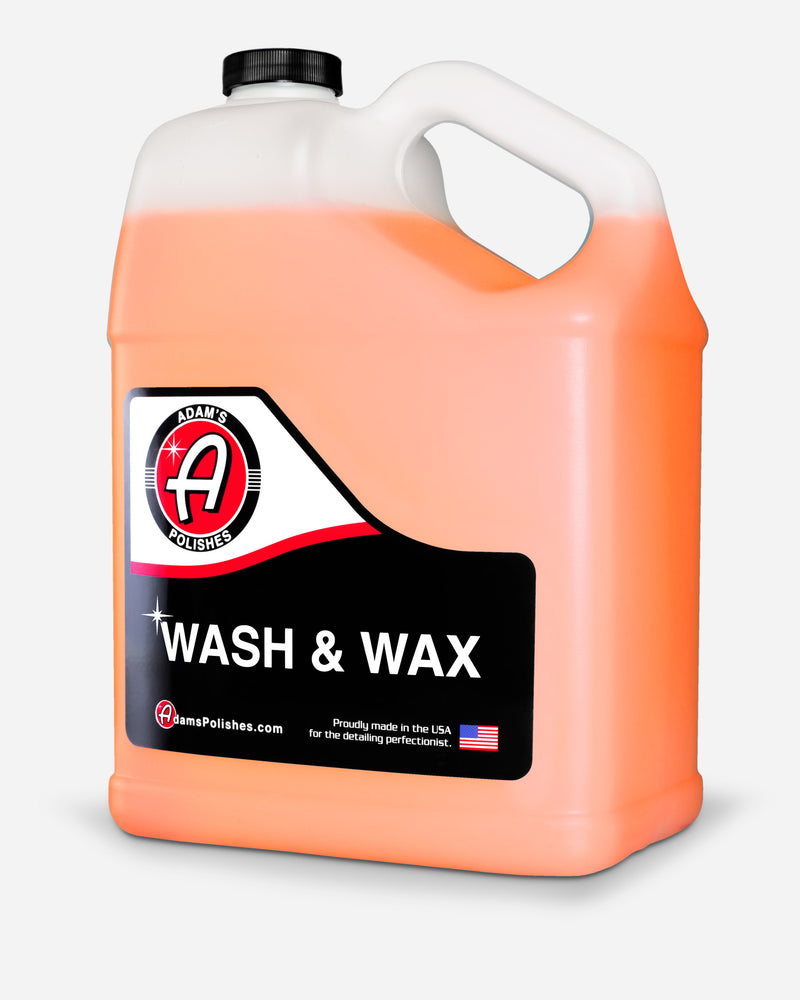  Adam's Car Wash Shampoo (Gallon) - pH Car Wash Soap for Snow  Foam Cannon, Foam Gun, Pressure Washer, Powerful Spot Free Liquid Auto  Detergent