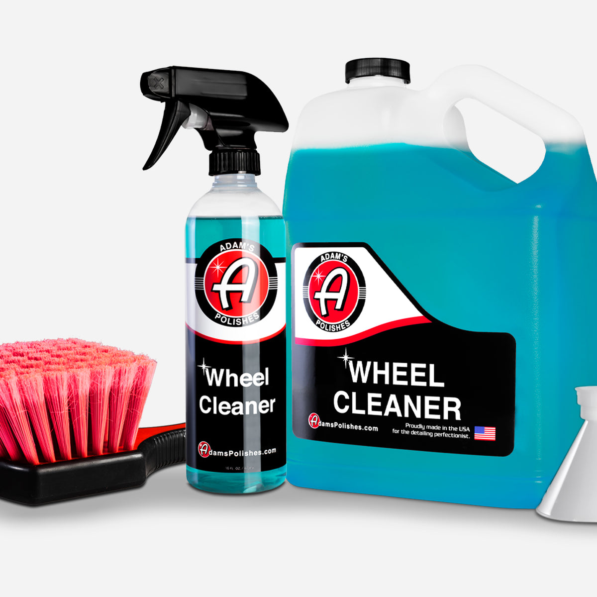 W1ldアズール　ダークティールグリーン / クリアPC / マットゴールドリム adams_polishes_wheel_cleaner_c