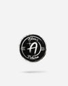 Adam's Black Brushed Logo Sticker 3"
