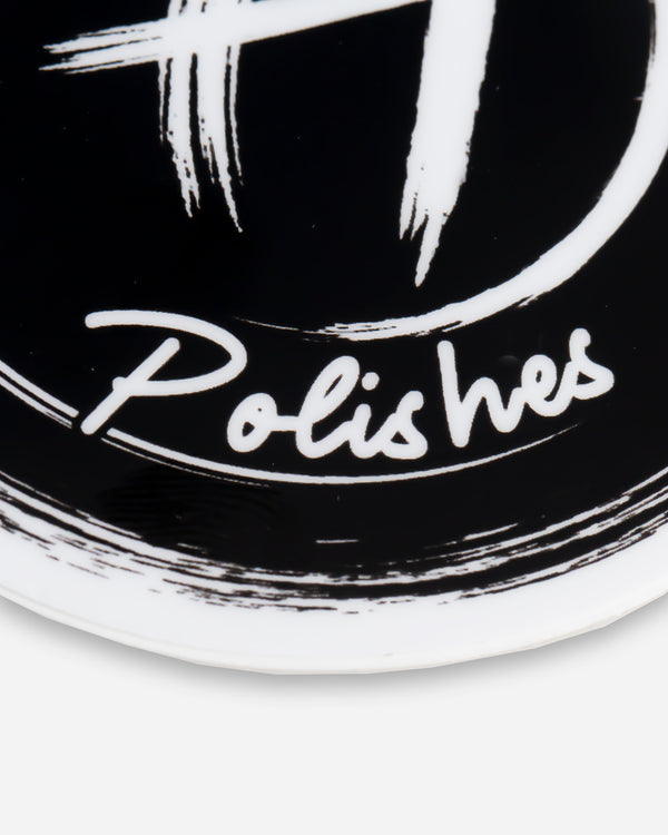 Adam's Black Brushed Logo Sticker 3"