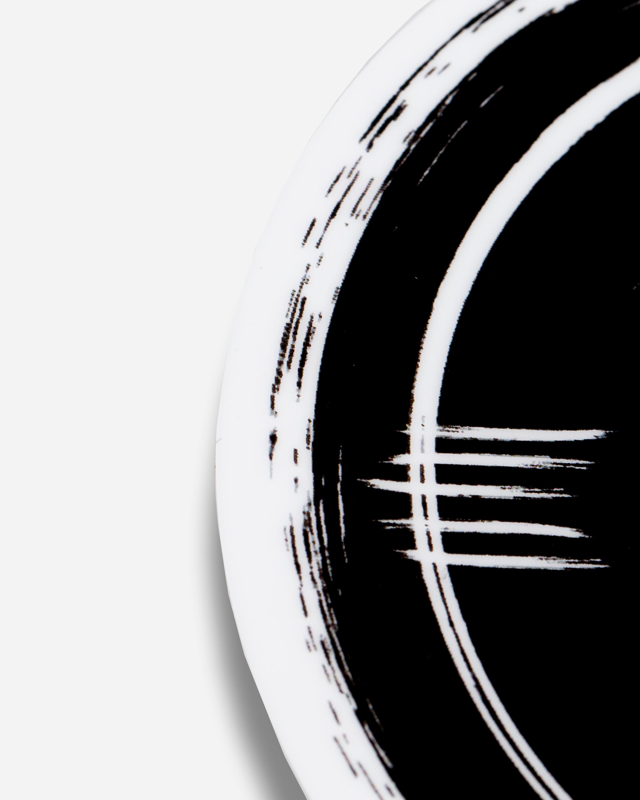 Adam's Black Brushed Logo Sticker 3"