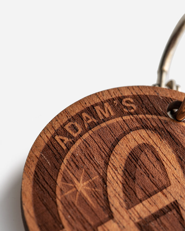 Adam's X Woodchuck Keychain