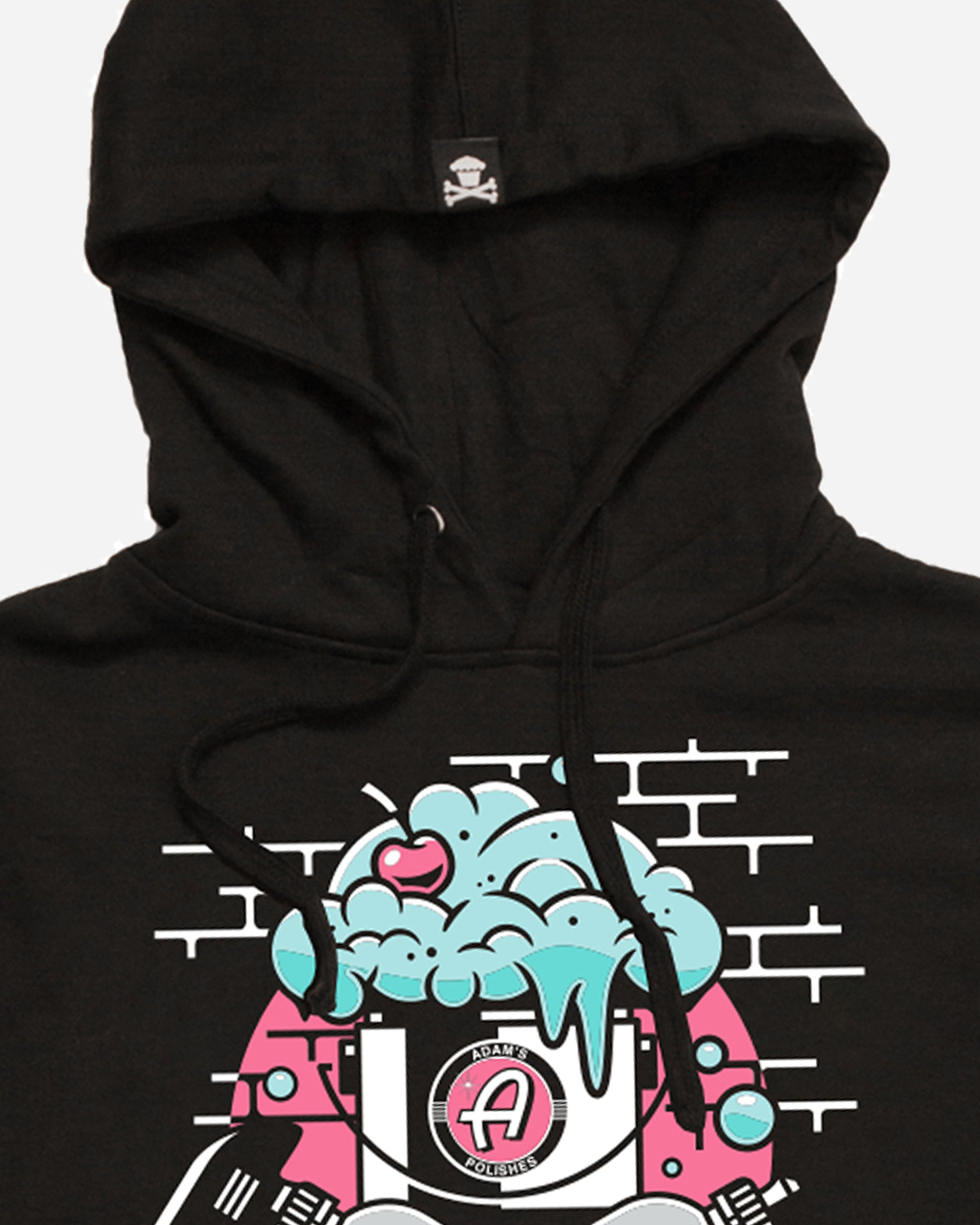 Adam's Polishes x Johnny Cupcakes Black Cupcake Hoodie